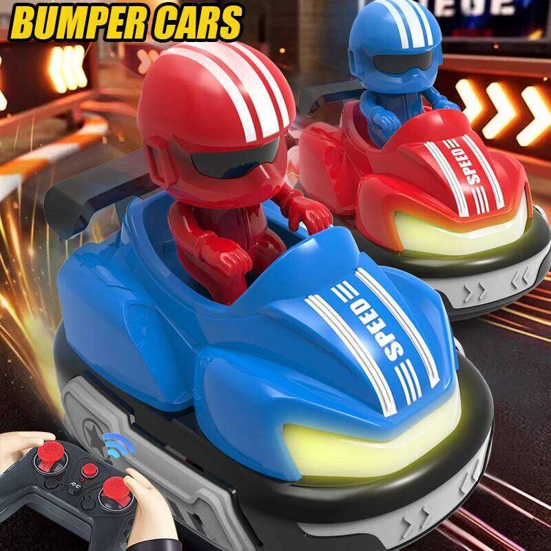 2.4G Remote Control Car Opponent Intelligent Battle Bumper Cars Crash Bounce Parent Children Games Boy Toys Kids Gifts Y260131