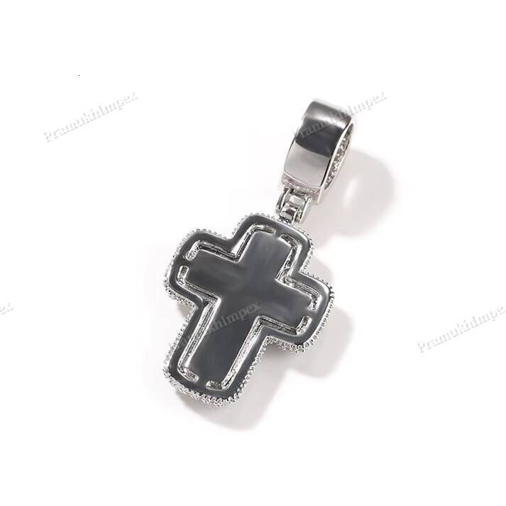 Custom Handmade Moissanite Cross Pendant Iced Out S925 Silver Men Hip Hop Pendant Ascher Cross Design Pendant at Wholesale Price