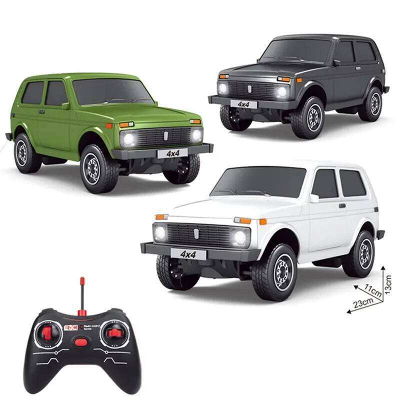 2024 New Metal Silver Remote Control Car Toys Lada Pickup Truck Model Children'S Gift Parent-Child Interaction Y260131