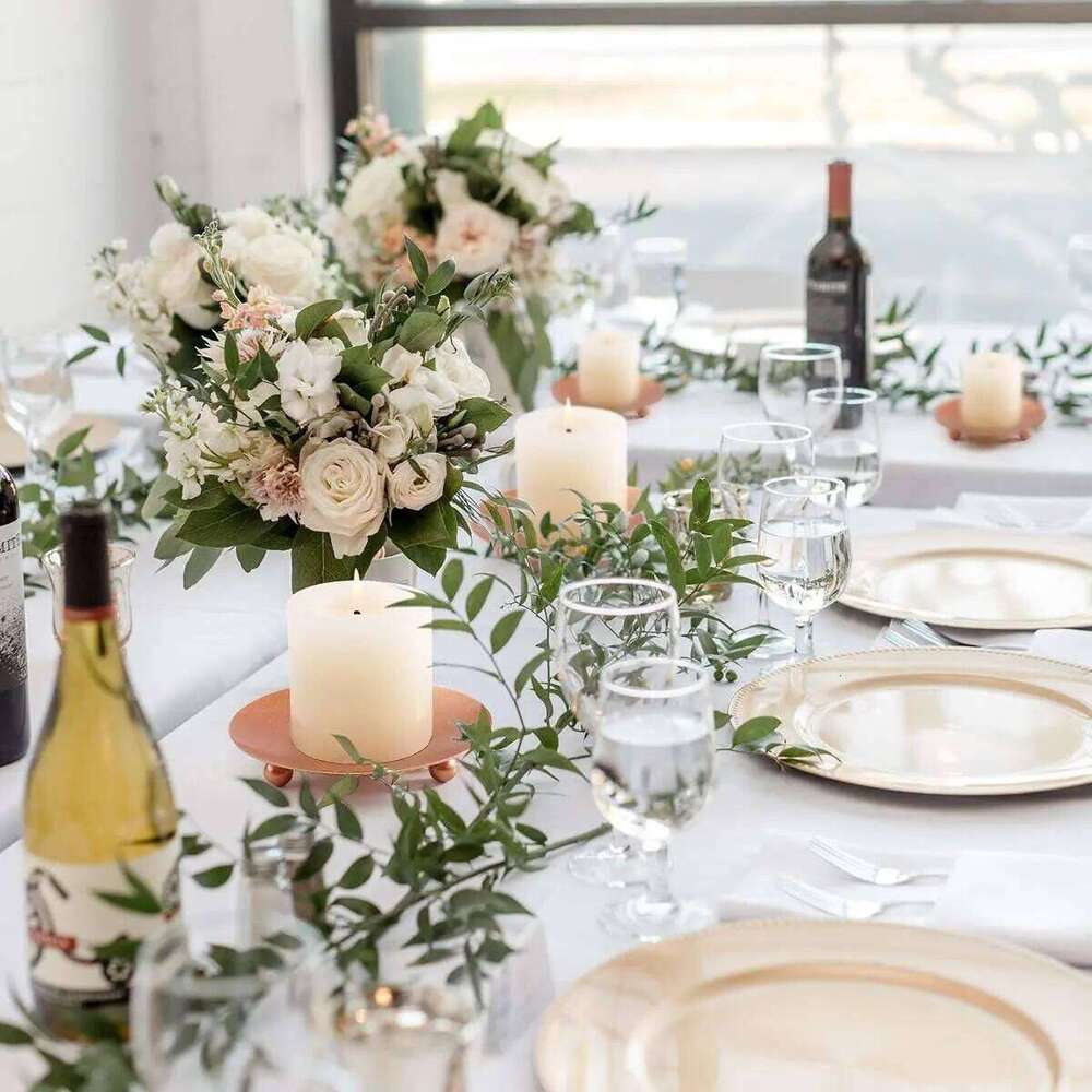 1pcs Black Iron Plate Holder tray holder Wedding Party Holiday Banquet Decorative Candle Accessories home decor LZT004 Y260131