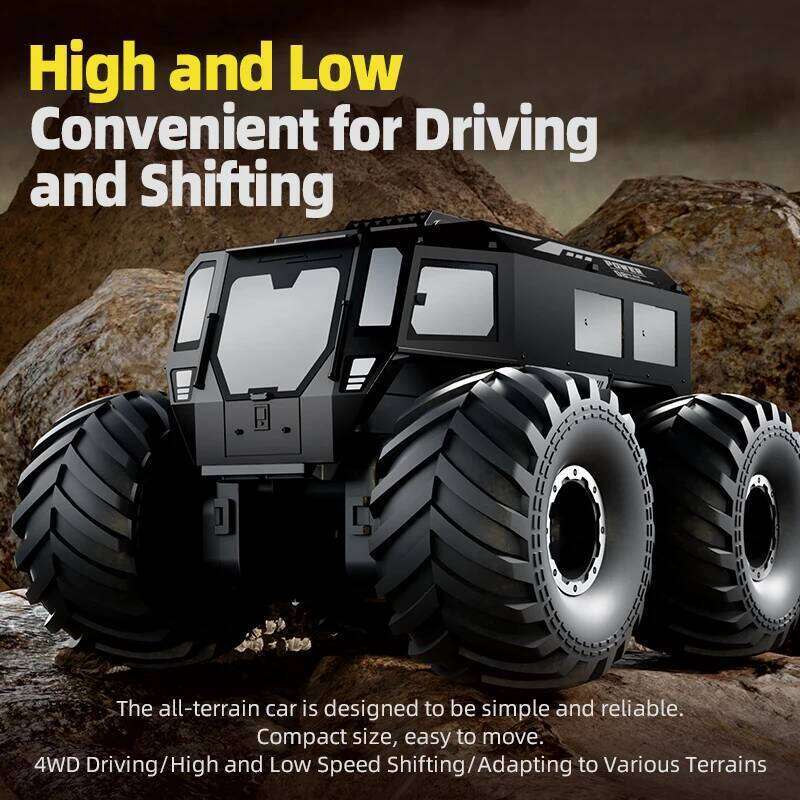 New JJRC Q210 RC Sherpa four-wheel drive large foot climbing all-terrain amphibious vehicle toys for children. Y260131