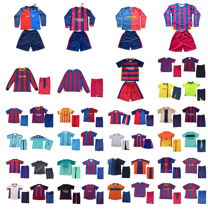2005 2006 2010 2012 Barcelona LAMINE Soccer JerseyS 04 05 06 07 08 09 10 11 1 2 13 14 15 16 17 RONALDINHO RIVALDO INIESTA LBRAHIMOVIC ETO'O XAVI PUYOL kids kit football shirt