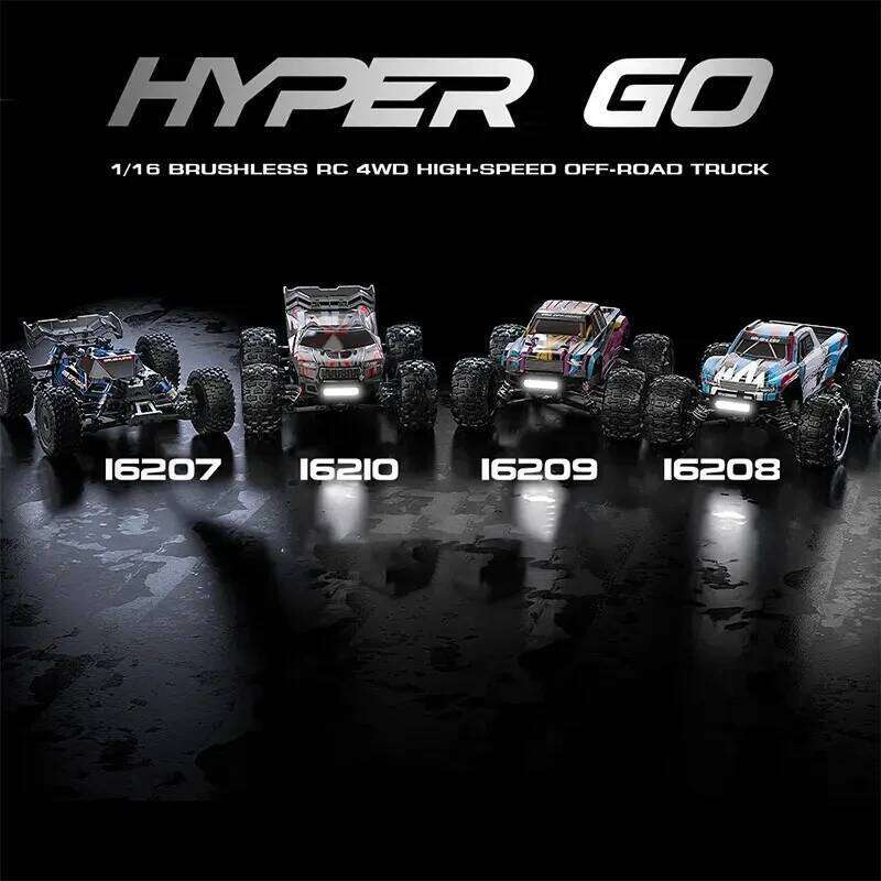 Hyper Go MJX 16210 16207 16208 16209 1/16 4WD 70KM/H Brushless RC Racing Car Remote Control Cars Off-Road Truck Toys Y260131
