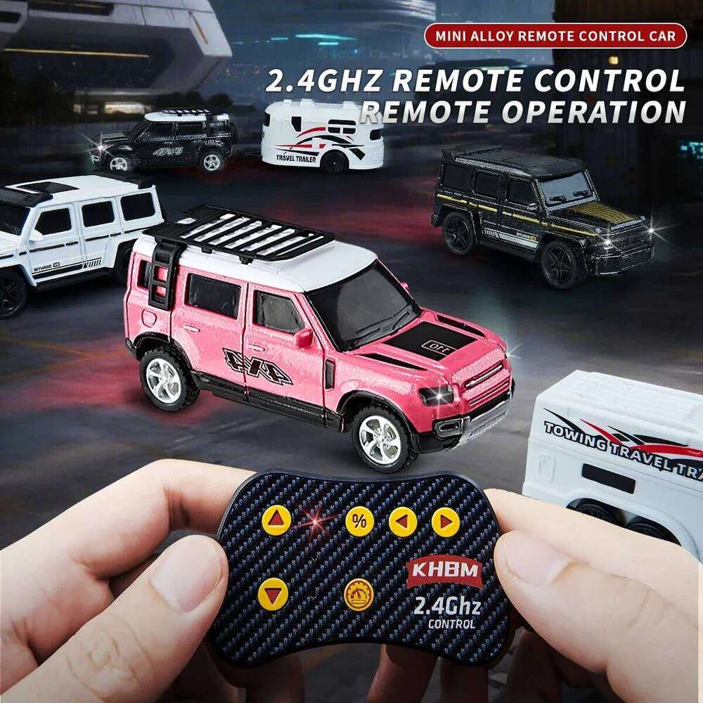 New RC MINI Alloy 1/64 Remote Control Car Convenient to Carry 60 Minutes of Work Time Children's Gifts Electronic Toys Y260131