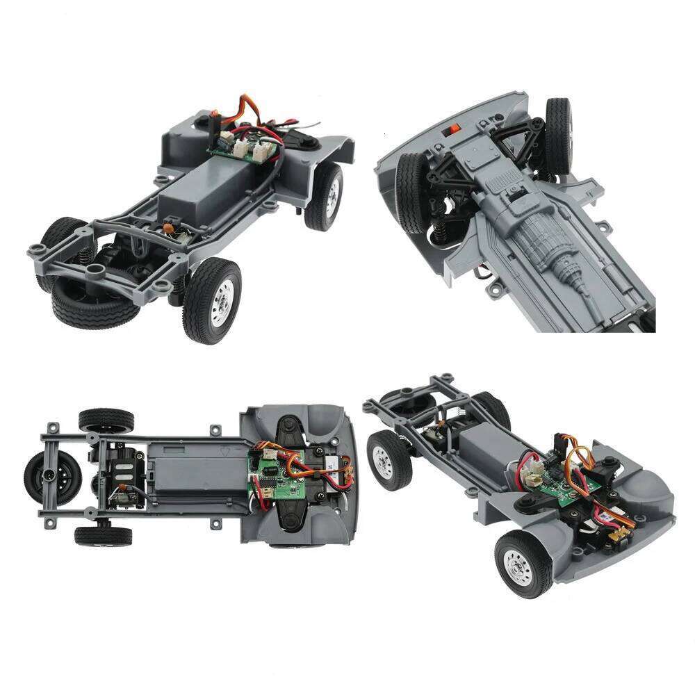 WPL D12 1:10 Car Simulation Drift Climbing Truck LED Light On-road RC Cars Trucks For Kids Gifts Toys Y260131