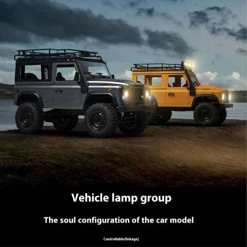 1:12 Scale MN Model RTR Version Car 2.4G 4WD MN99S MN99 MN98 RC Rock Crawler Defender Remote Control 1/12 Truck Kids Toys Y260131