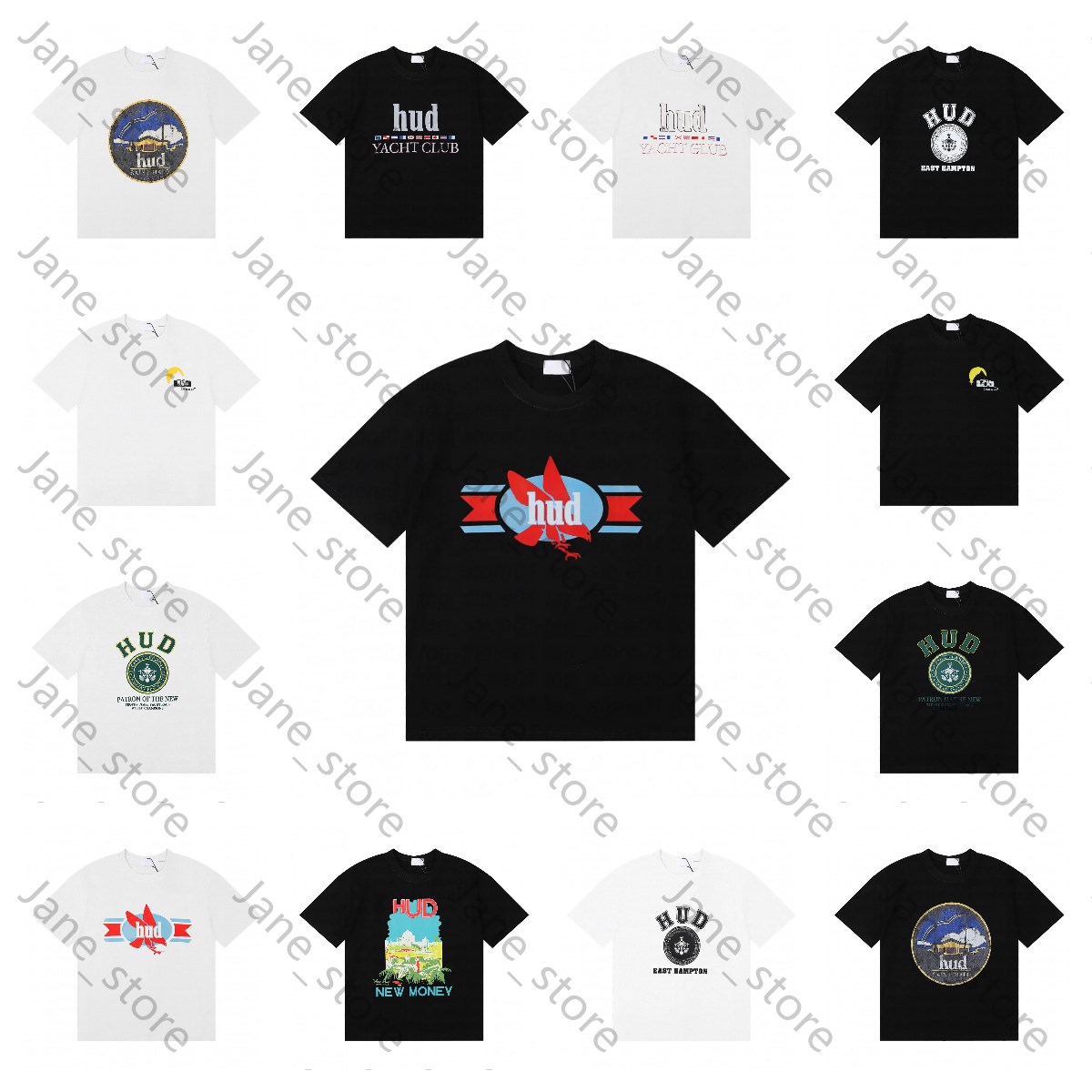 Designer Clothes Summer Mens Clothing Fashion Casual Rhudetee Classic Trend Letter Print Short Sleeve Graphic Tee Luxurys Men Women Round Neck Rhudemen T Shirt 12