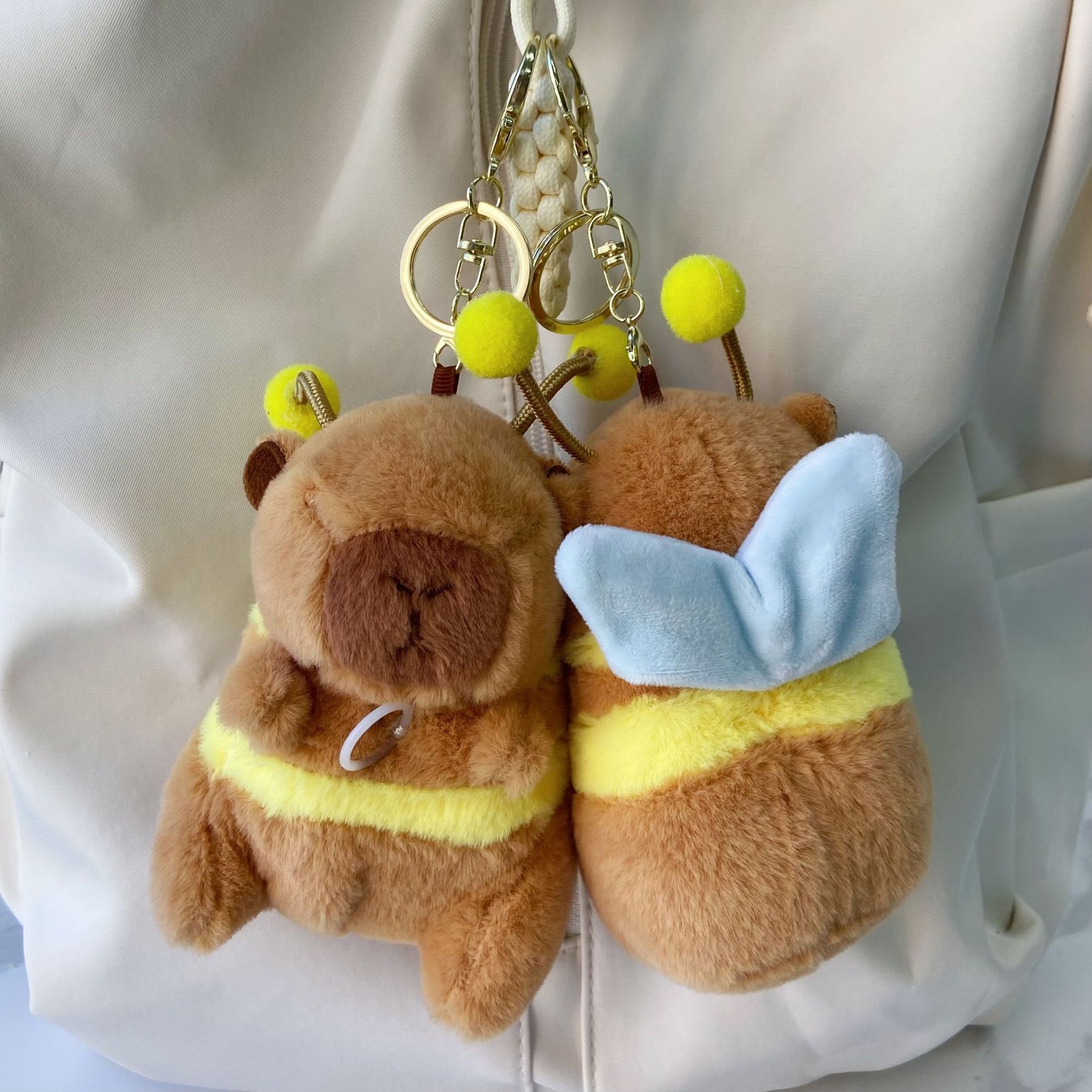 Free shipping Hot Cute Dolphin Doll Plush Toy Key chain Cartoon Bag Charm Fashion Trendy Bag Hanging