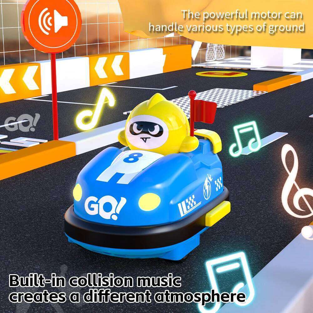 Remote Control Bumper Car Toy Two-Player Battle Racing Cars Parent-Child Competitive football Game birthday gift for kids Y260131