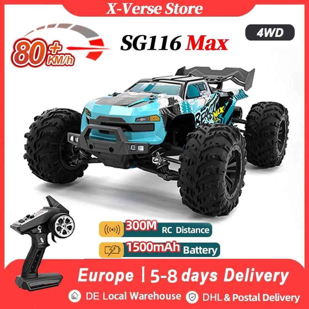ZLL SG116 MAX 1:16 High Speed Racing 80KM/H 4WD Off-Road Drift Remote Control SG316 Max Brushless Motor RC Car Y260131