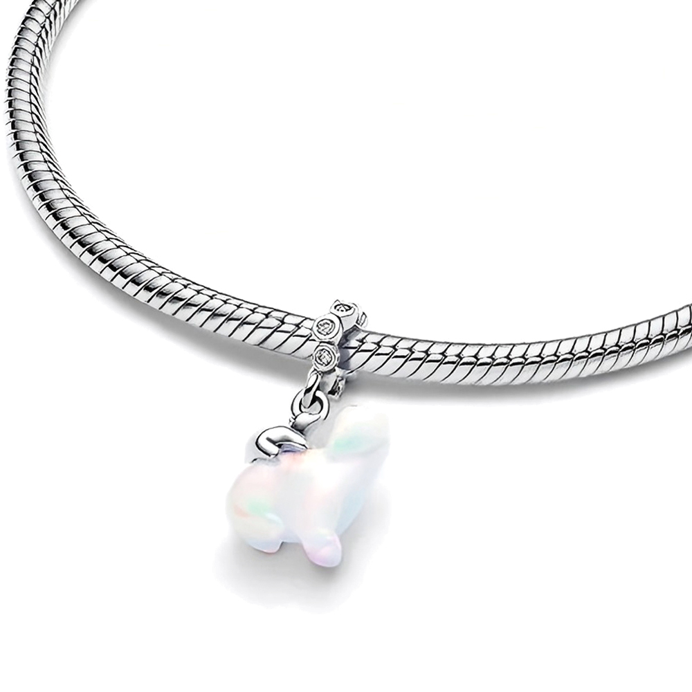 FewDook Splittable Butterfly Horse Elephant Sea Turtle Seal Charm Fit Pan Bracelets and Necklaces Fashion DIY Animal Series Jewelry Gifts Hot Sale