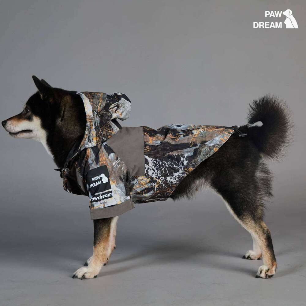 Famous brand XL Large Windbreaker Hooded Breathable Waterproof Pet Clothes Plus Size Labrador Raincoat Dog Jacket pupakaIK