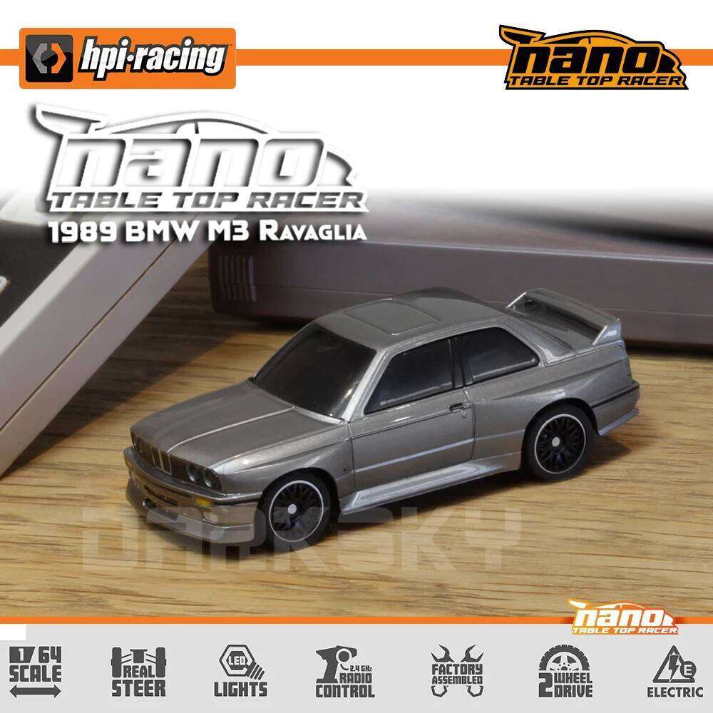 New HPI 1:64 NANO-TTR 160990 160991 1/64 Mirco RC Remote Control Model On-road Car Desktop Adult Children's Toys Y260131