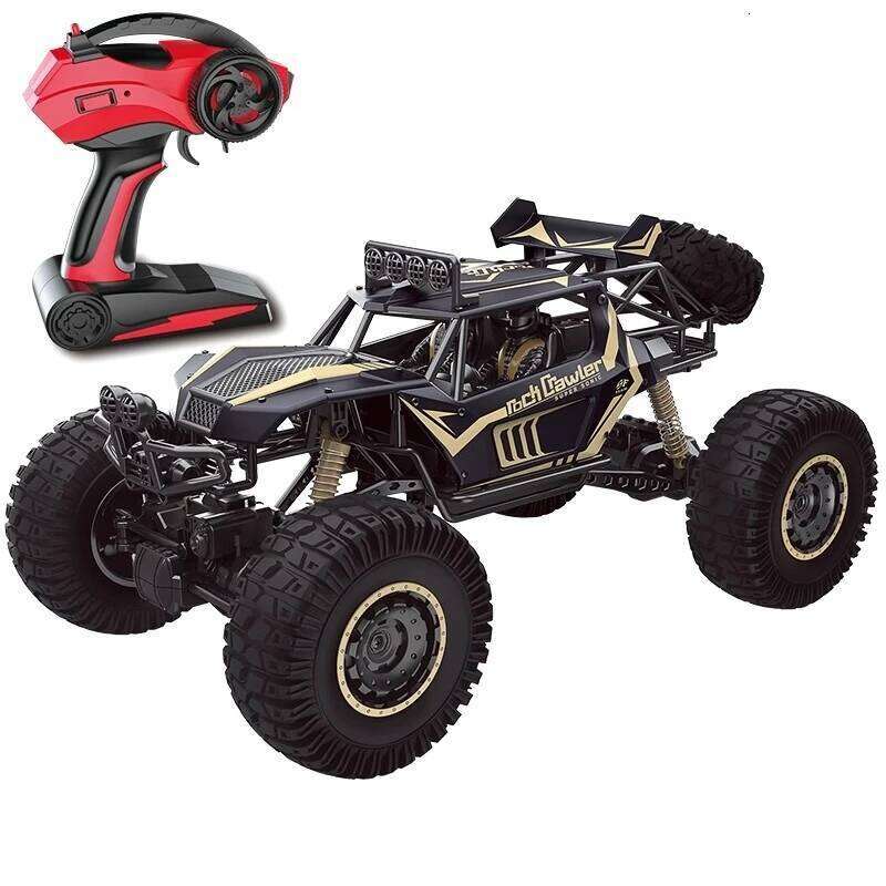 24/28cm Remote-Controlled Off-Road Vehicle Toy Rechargeable Four-Wheel Drive Alloy Climbing Car Children'S Race Xmas Gifts Y260131
