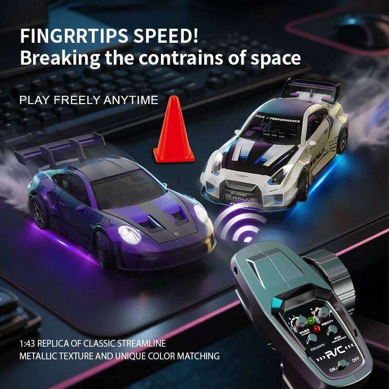 1/43 4WD Aolly Body Simulation Drift RC Electric Full Scale Remote Control Model Car with Gyroscope for Boy Adult Toy Y260131