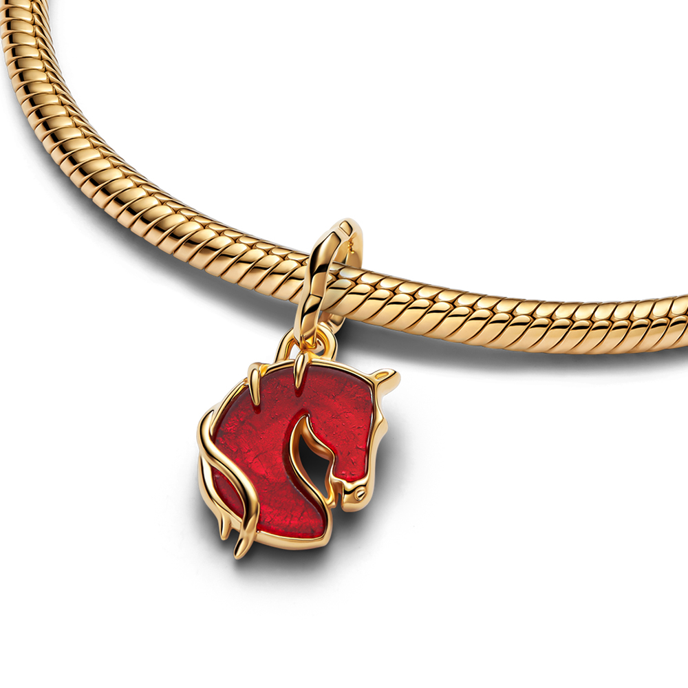 FewDook Splittable Butterfly Horse Elephant Sea Turtle Seal Charm Fit Pan Bracelets and Necklaces Fashion DIY Animal Series Jewelry Gifts Hot Sale