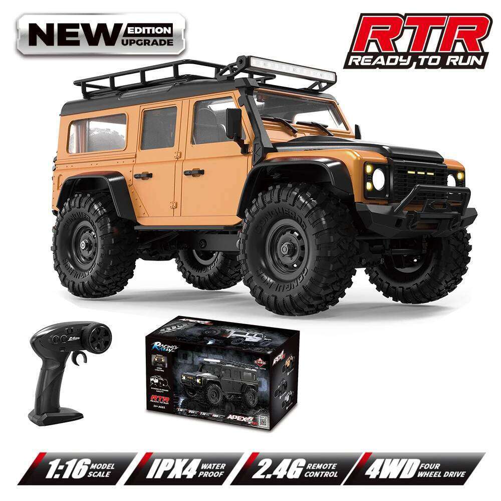 New 2025 HB-R1607-1609 1:16 Land Rover Defender Rc 4x4 Off-Road Vehicles RC Crawler Car Truck Model for Boy toy birthday gift Y260131
