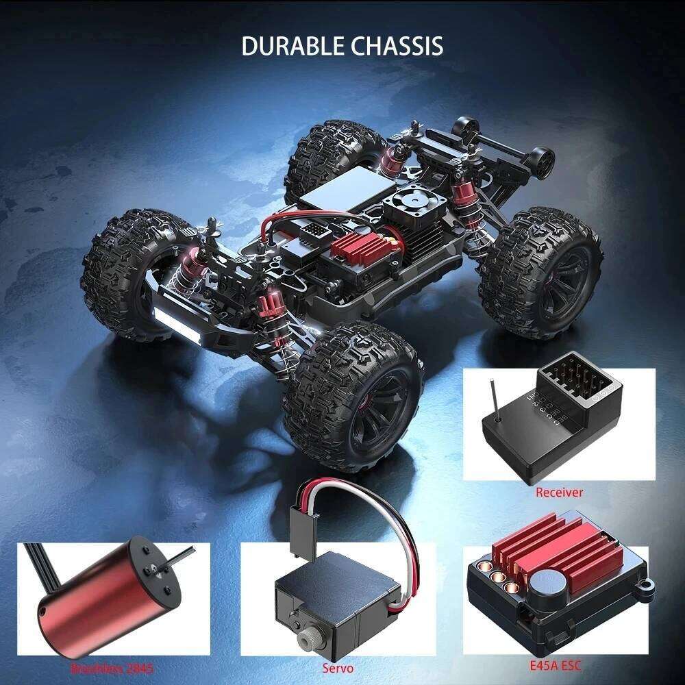 Hyper Go MJX 16210 16207 16208 16209 1/16 4WD 70KM/H Brushless RC Racing Car Remote Control Cars Off-Road Truck Toys Y260131