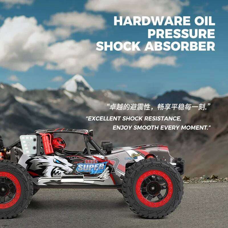 WLtoys 1/12 Brushless Crawler 124028 4WD RC 60KM/H Electric High Speed Remote Control Off-road Car Model Toys for Adults Y260131