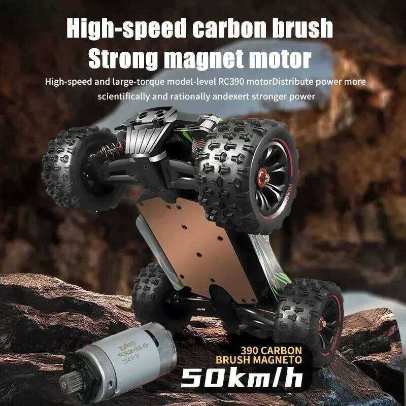 85KM/H Super Brushless 50KM/H Brushed RC Car 4x4 Off Road Remote Control High Speed Drift Racing Truck Toy Kids Adults 4WD 1:16 Y260131