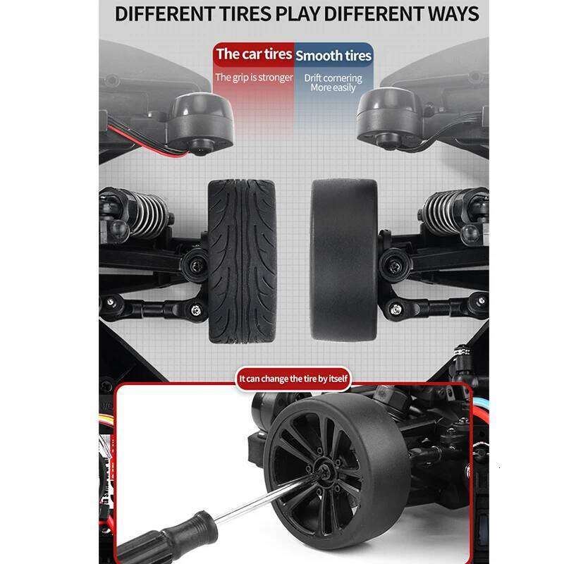 SCY 16303 1:16 High Speed RC Drift 4WD 35km/h 2.4G Remote Control American Muscle Toy Car Kids Gifts Y260131