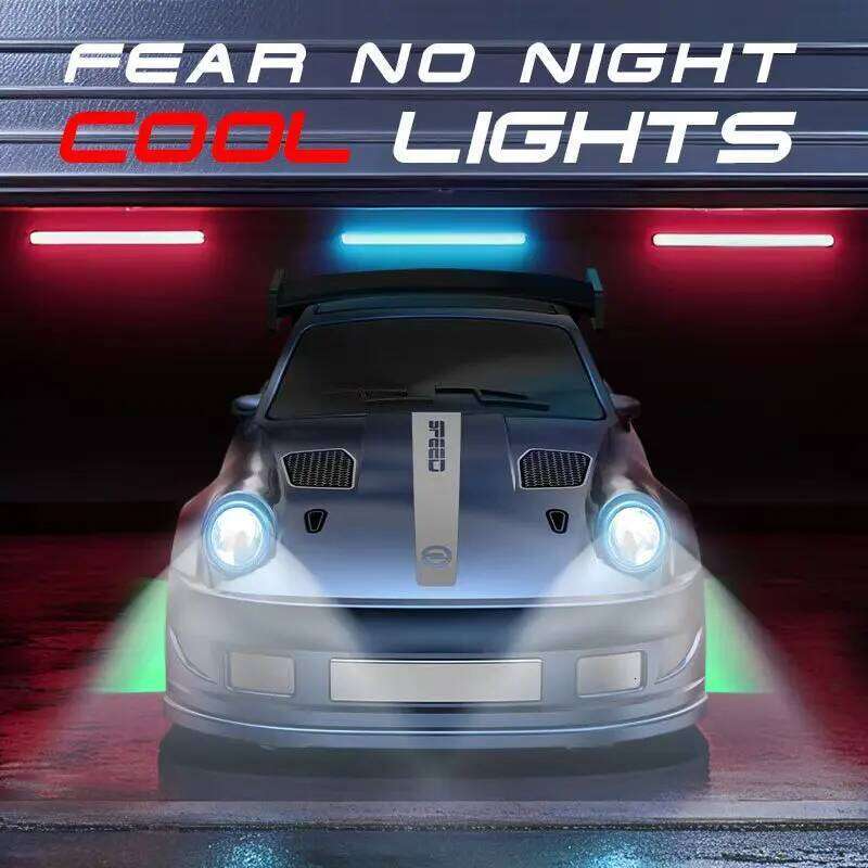 1:64 RC Mini Alloy High Car Off-Road Vehicle with 2.4G Remote Control,Dual Speed Transmission, LED Lights,Racing Truck Toy Y260131