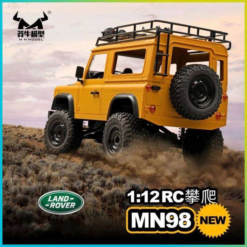 1:12 Scale MN Model RTR Version WPL Car 2.4G 4WD MN99S RC Rock Crawler MN98 MN99 Defender Pickup Remote Control Truck Toys Y260131