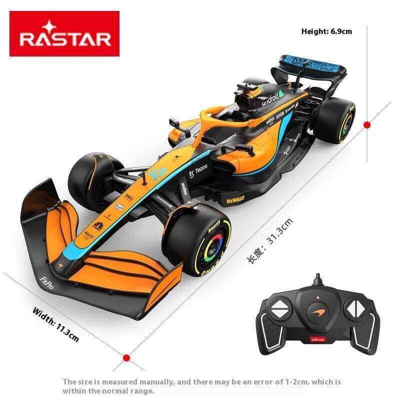 New In Stock Rastar 1:18 F1-75 Mcl36 Rb18 W11 Eq F1 Remote Control Racing Simulation Alloy Miniature Model Custom Kid Toys Gift Y260131