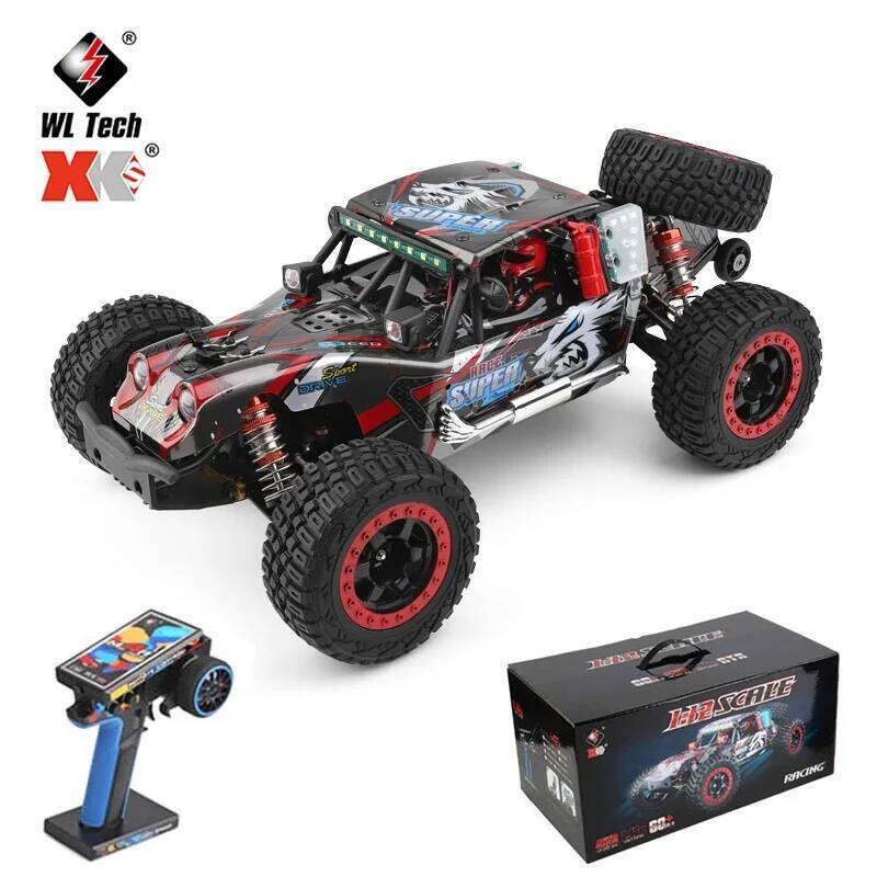 WLtoys 1/12 Brushless Crawler 124028 4WD RC 60KM/H Electric High Speed Remote Control Off-road Car Model Toys for Adults Y260131