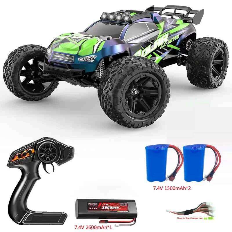 60KM/H 1:8 Off-road High-speed Racing Car 6KG Waterproof Steering Gear Super Shock Absorber Large Remote Control RC Vehhide Y260131