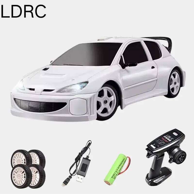 LDRC LD2801 LD2802 LD2803 LD2804 1/28 4WD RC Drift Car Model Proportional Steering LED Headlights 2.4G Toys Gift For Kids Y260131