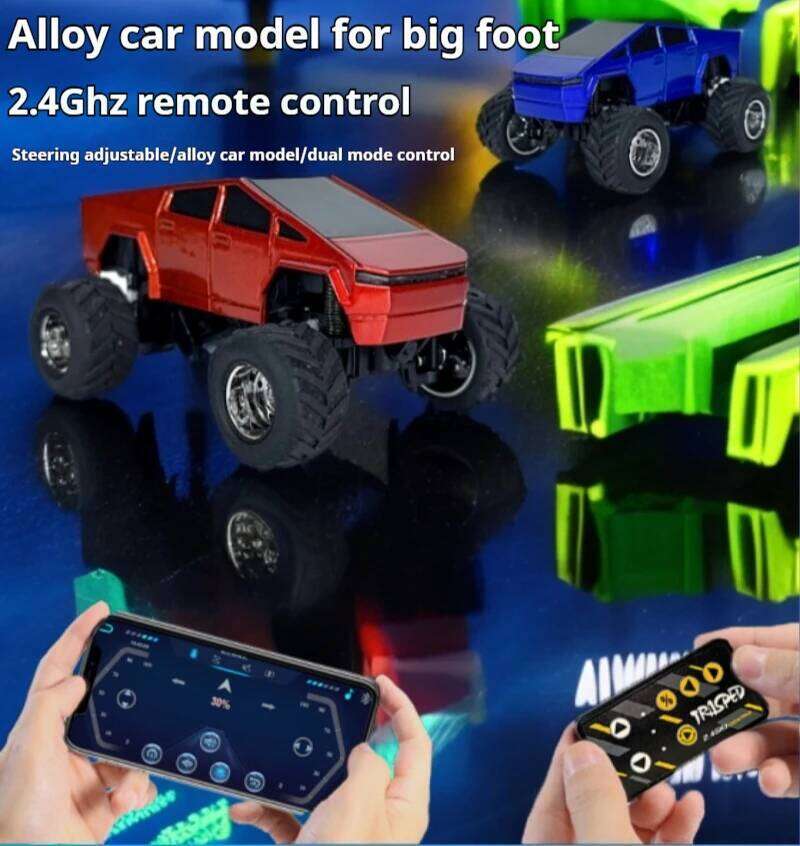 1:64 High-Speed Mini Desktop Alloy Children'S Remote Control Wireless Simulation Sports Car Model Gift Y260131
