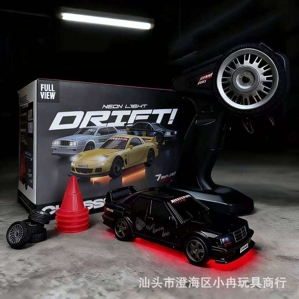 New desktop remote control sports 1:64 full ratio professional four-wheel drive high-speed drifting children's car Y260131