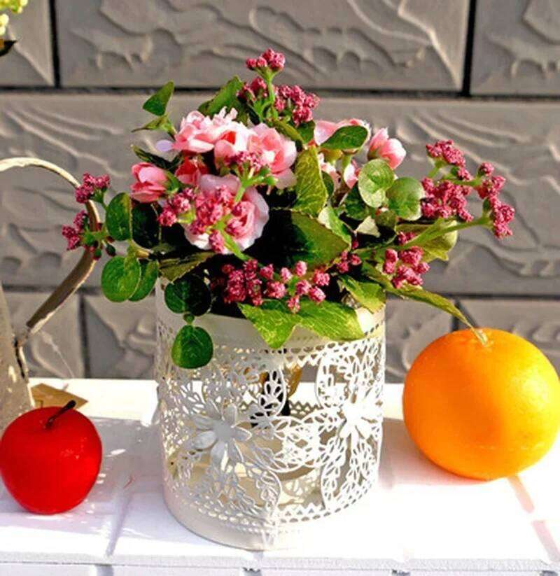 1PC Creative Candelabros Hollow Hanging Bird Cage Candle Holder Candlestick Lantern Bridal Vintage Candlesticks Home Decor Y260131