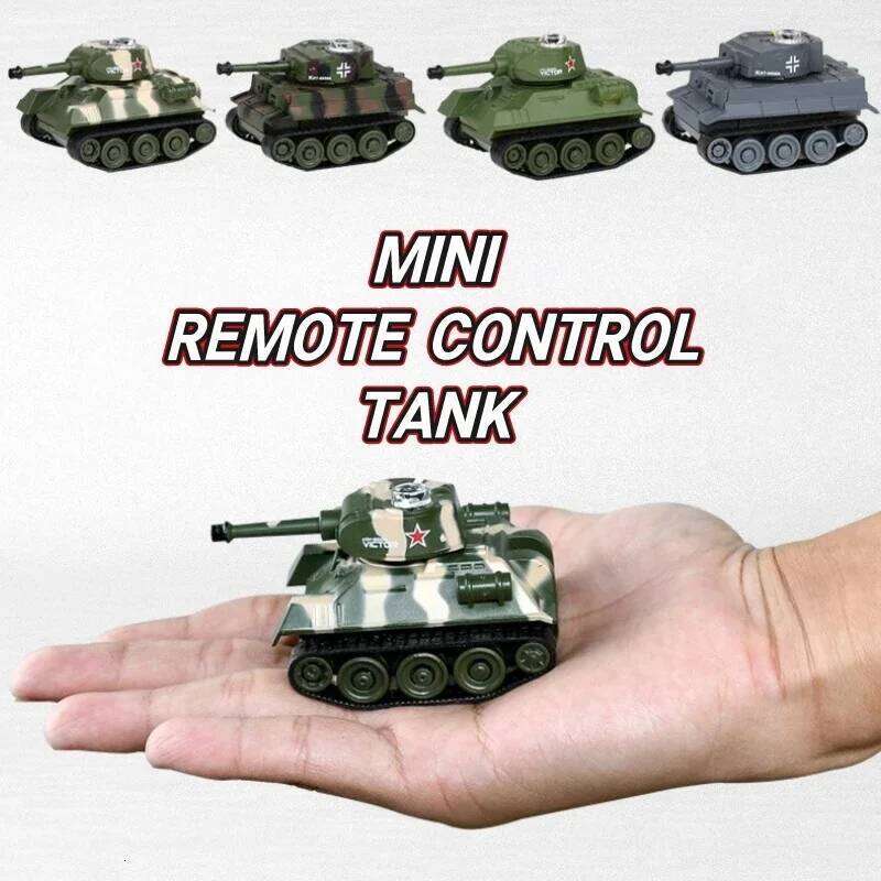 Mini RC Car Kids Toy Remote Control Radio-Controlled Clawer Small Simulate Tank Model Electronic Toys for Children Gifts Y260131