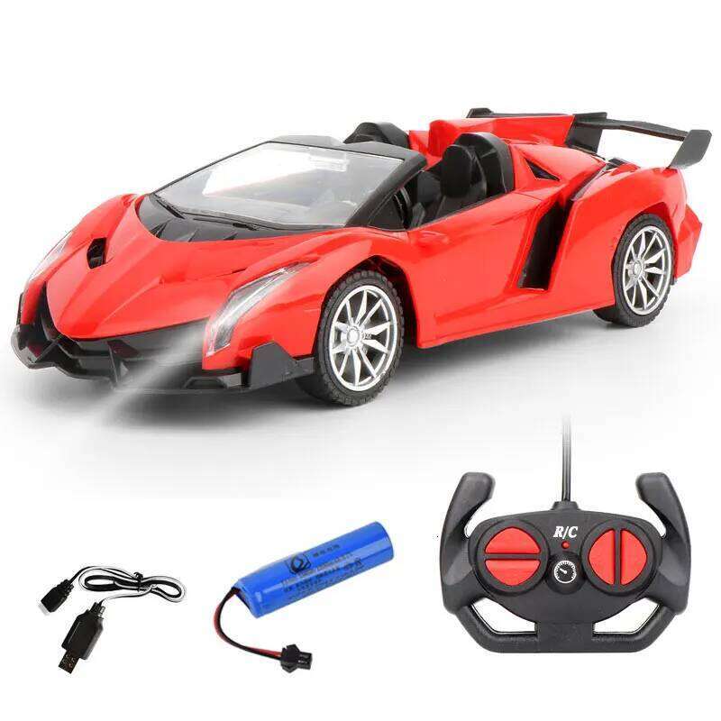 2.4G Drift RC High Speed Vehicle With LED Electric Remote Control Sports Car USB Charge Electronic Toy Kids Gift Y260131