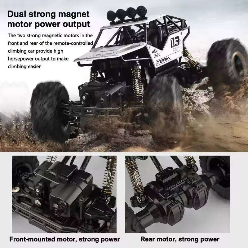 1:16 / 1:12 All Terrain RC 30KM/H High Speed 4WD Electric Remote Control Car Buggy 4X4 Off-Road Truck Vehicle Model Toy Gift Y260131