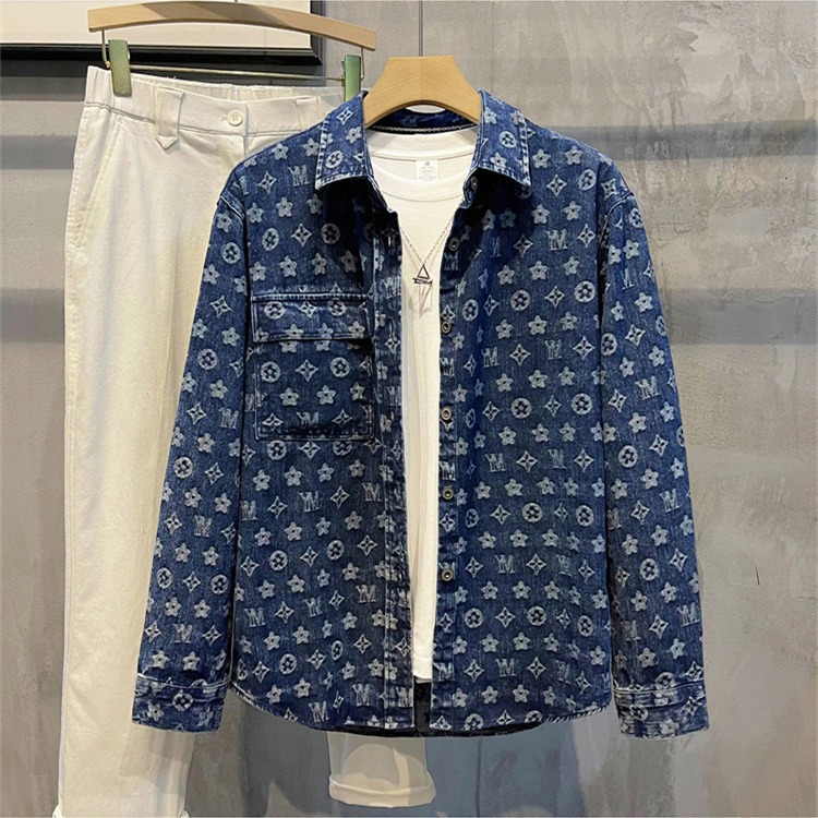 Premium Men's Workwear Shirt, 2026 Casual Long Sleeve Button-Up, Sophisticated Collar Design for Spring & Fall