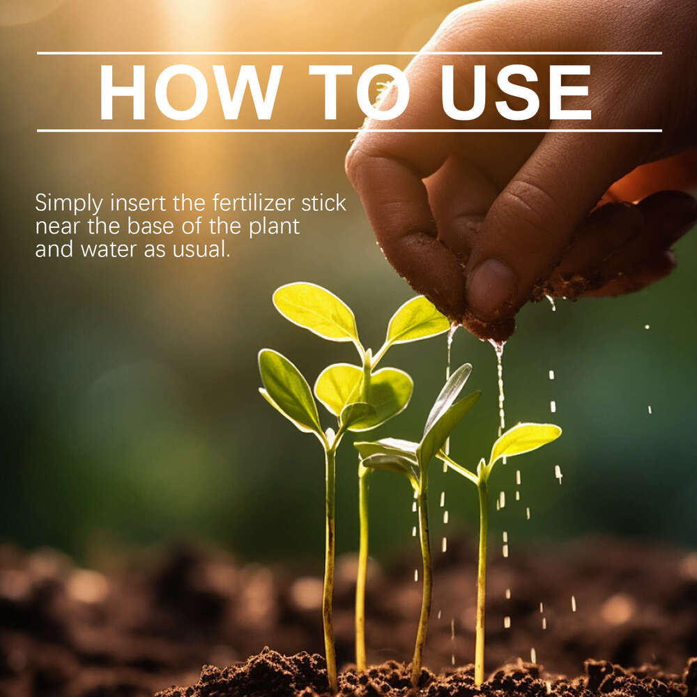 MOONSPRY Nutrition Stick Home Use Flower Green Potted Growth Cultivation Plant Slow Release Nutrient Agent S260202