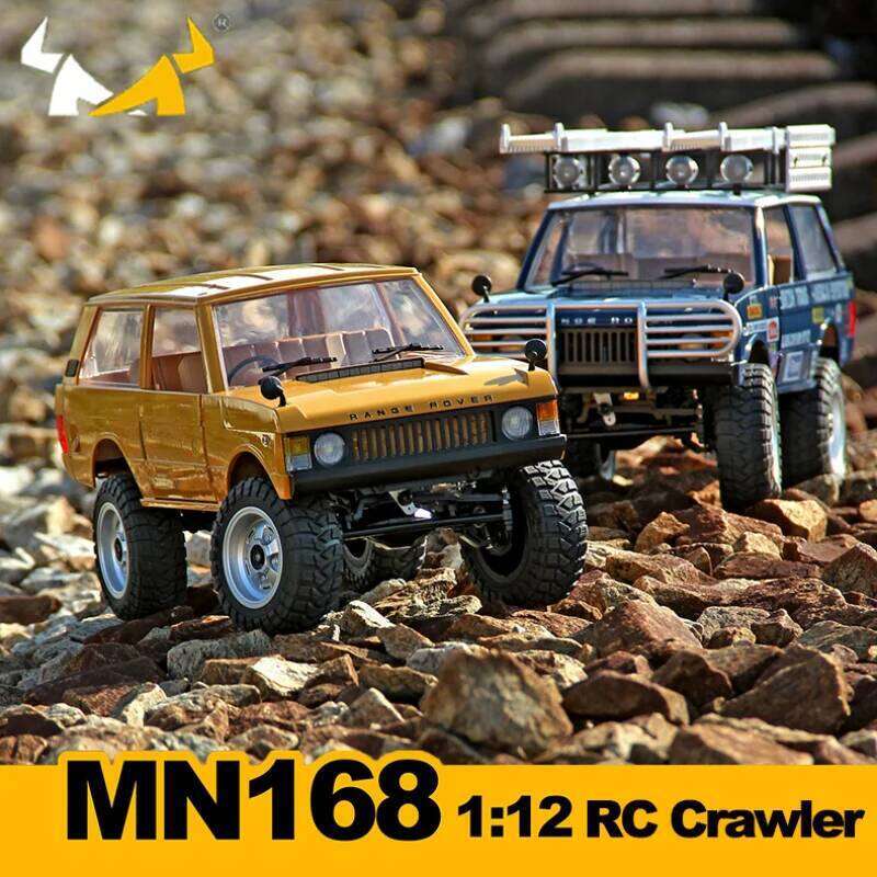 1/12 MN Model MN168 RC 2.4G Remote Control Crawler 4WD Electric Off Road Vehicle Climbing Car Toys for Children Adults Y260131
