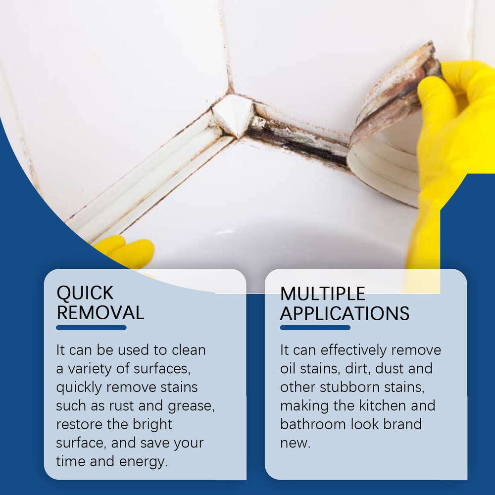 Jue-Fish Multi-Purpose Stain Scale Cleaner for Bathtub and Bathroom S260202