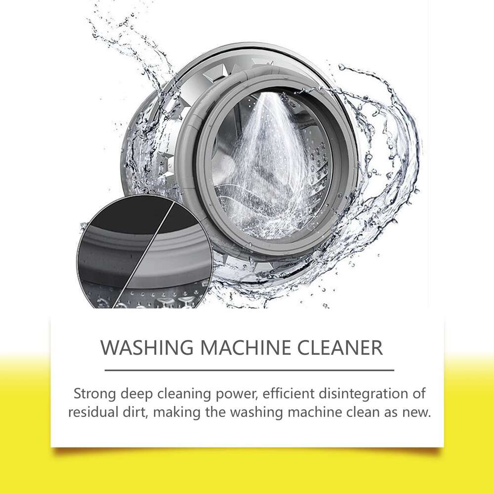Jakehoe Multifunctional Daily Maintenance Washing Machine Drum Descaling and Deodorizing Cleaner S260131