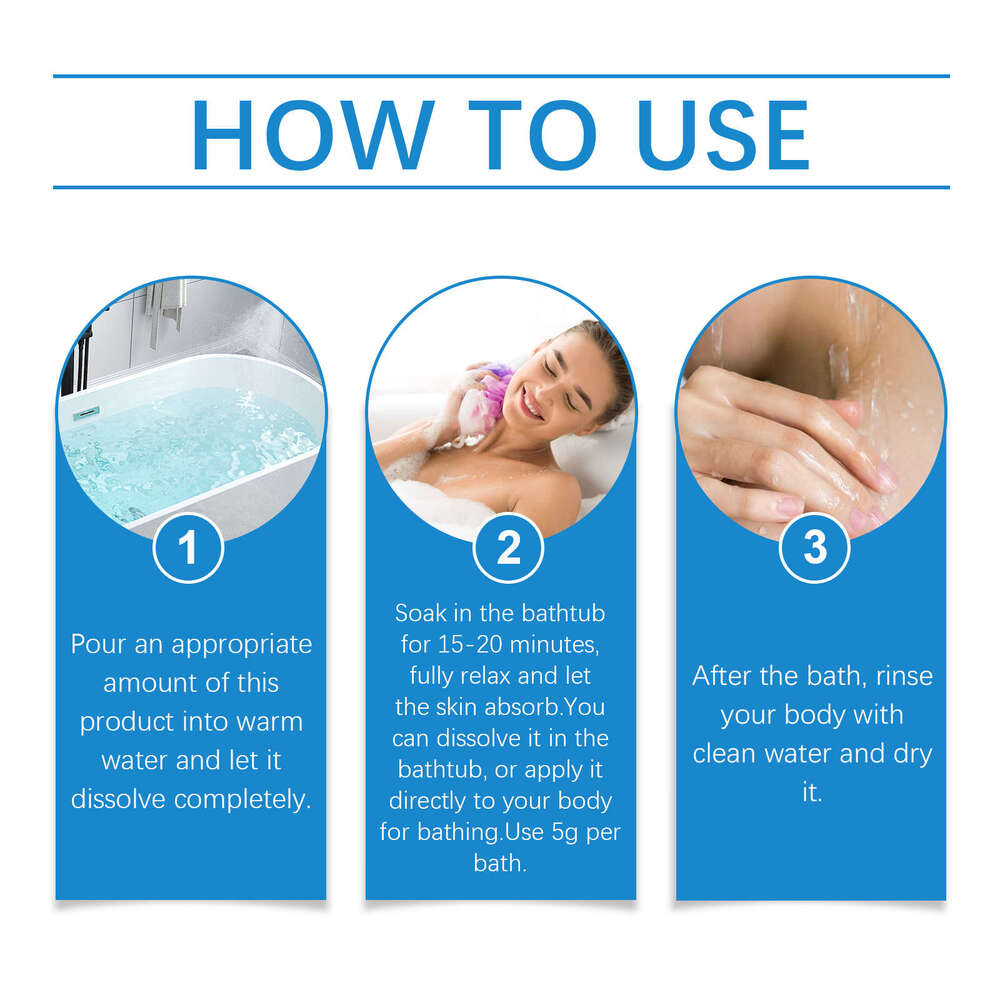 OceAura Gentle Cleansing Exfoliating Moisturizing Skin Softening Body Bath Salt S260131