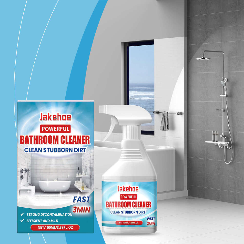 Jakehoe for Cleaning Bathroom Glass Doors Bathtubs, Stain and Water Spot Remover Cleaner S260202