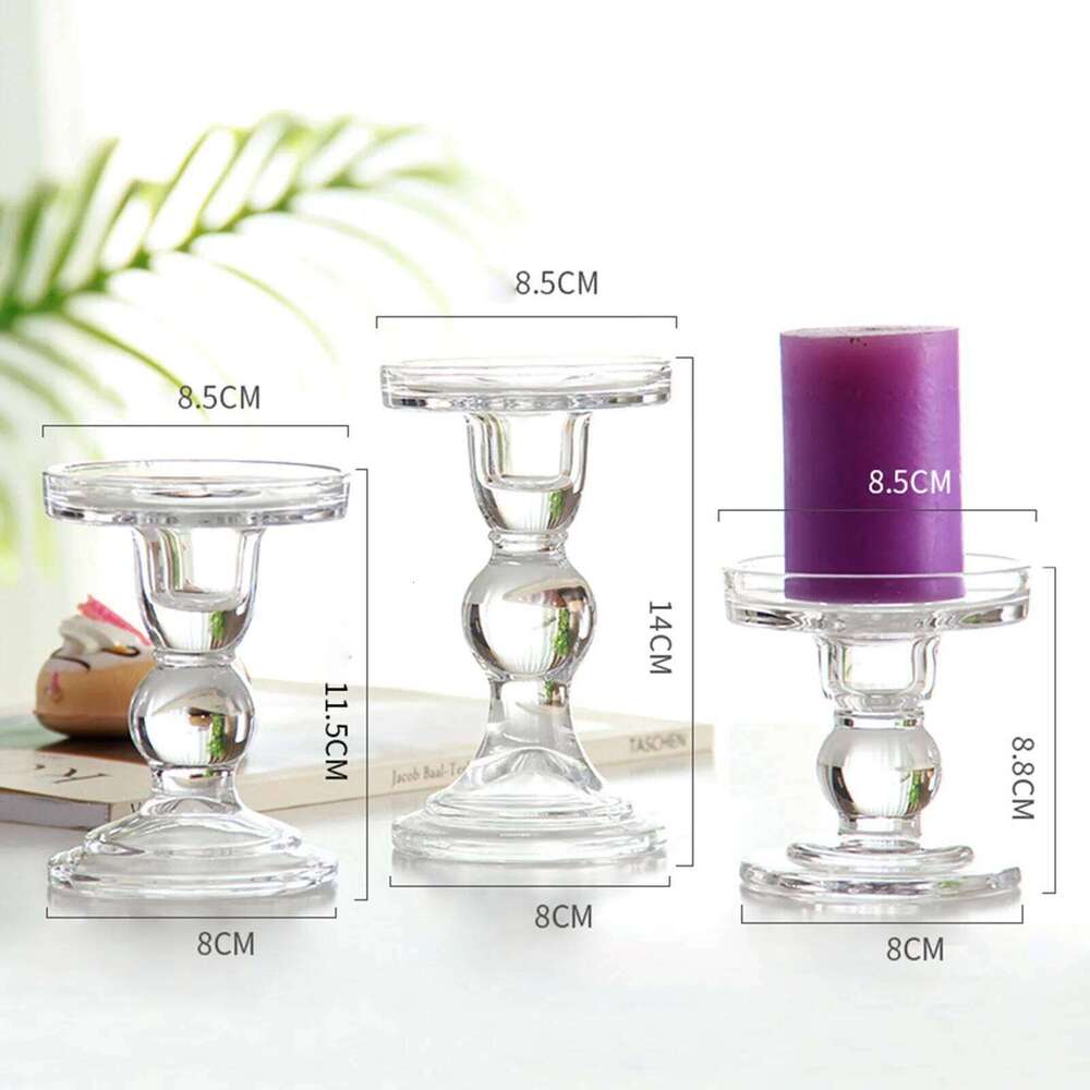 European Style Candlestick Elegant & Classic Candle Holders for Home Party Engagement Wedding Y260131