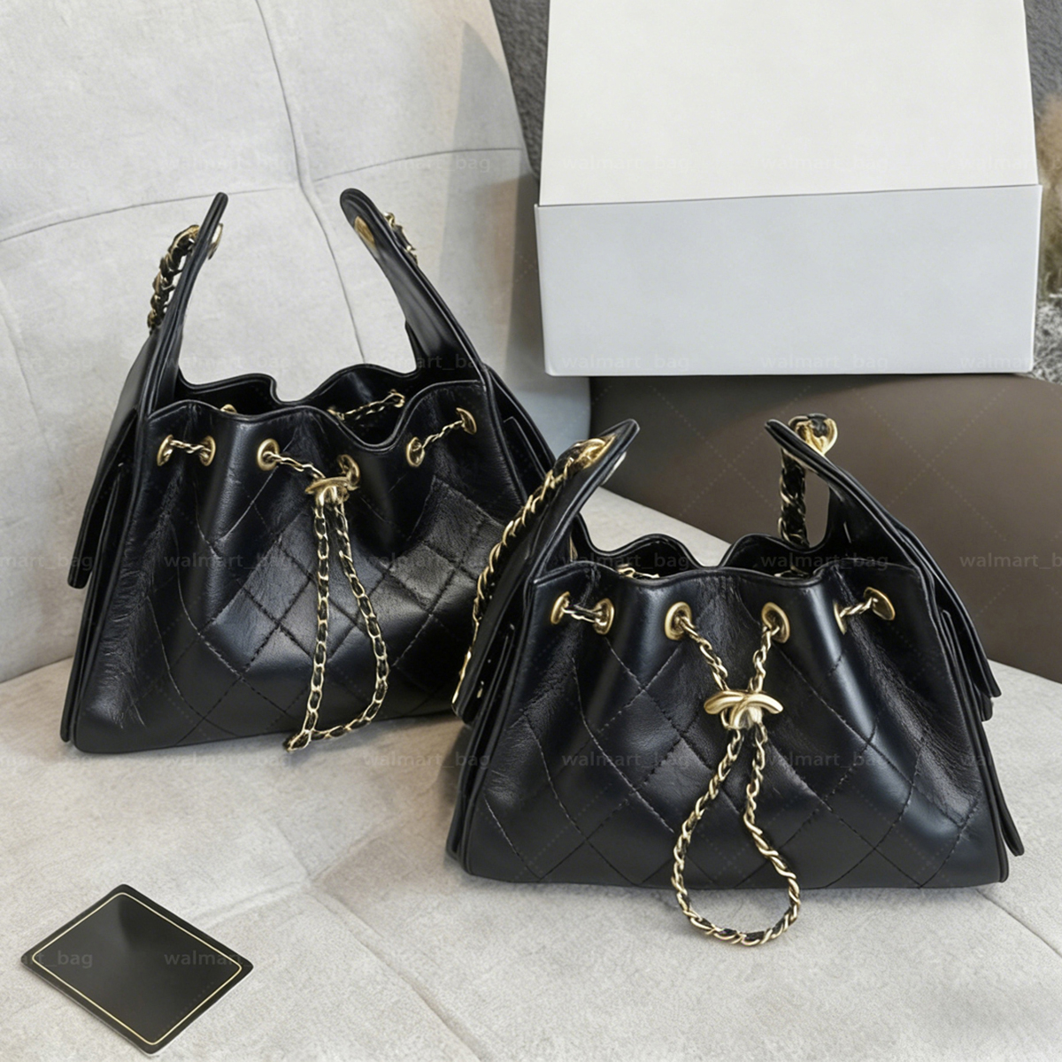 25 bag mini Luxury bag Designer bag Hobo cc bag large Capacity crossbody bag Fashionable women's bag Trendy printed handbag suede drawstring Shoulder Bag 2 sizes