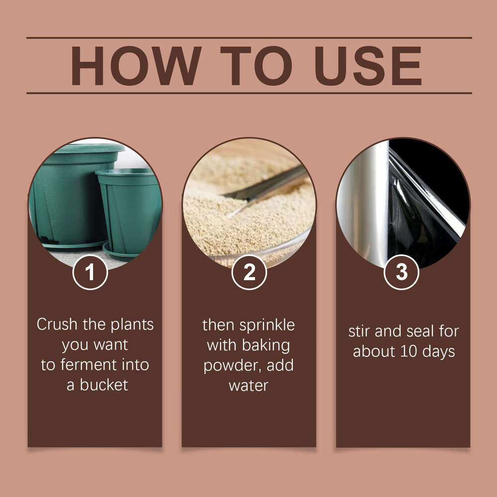 MoonSpry Green Organic Biological Catalyst Plant Potted Flower Nitrogen Phosphorus Potassium Fertilizer Nutrient S260202