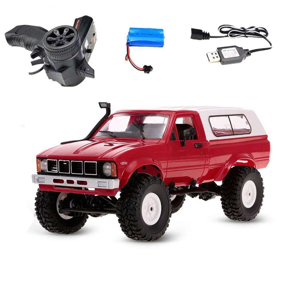 WPL FY Model Truck RTR upgrad metal axle 4 wheel drive off-road car high-grade texture, radio remote control military Vehicle Y260131