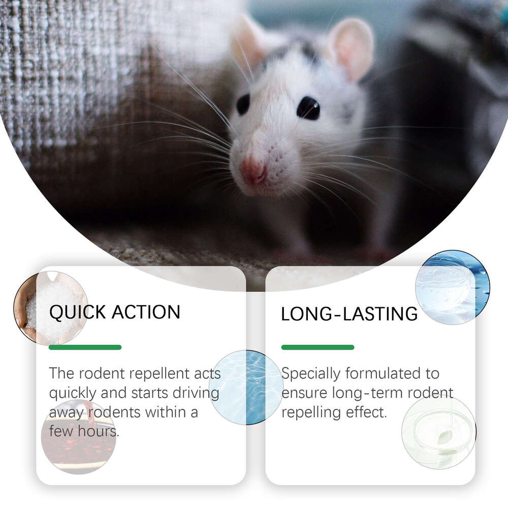 MoonSpry Mint Scented Home Outdoor Anti-Mouse Catcher Car Mouse Repellent S260202