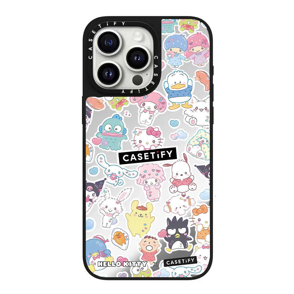 CASETi Fun Pet Dog Paradise Simple Couple Cartoon Cute Apple 16pro Phone Case 15proma S260128